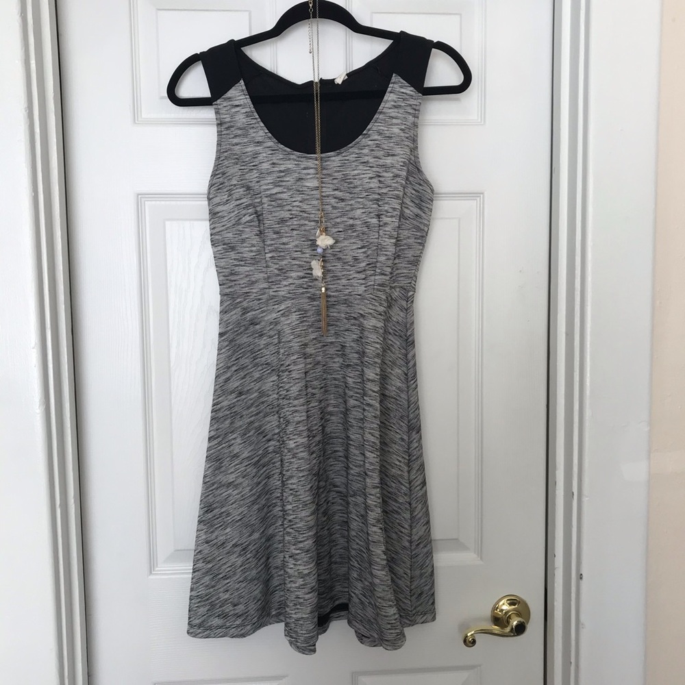 Comfortable Gray Dress